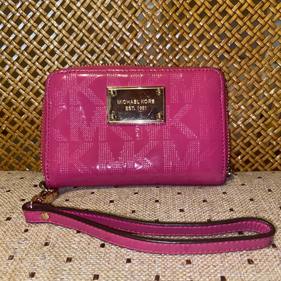Michael Kors Bags Hot Pink Michael Kors Wallet Poshmark